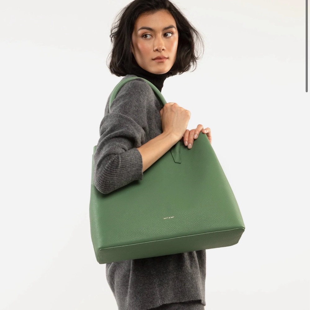 Matt & Nat Green Herb Tote Bag